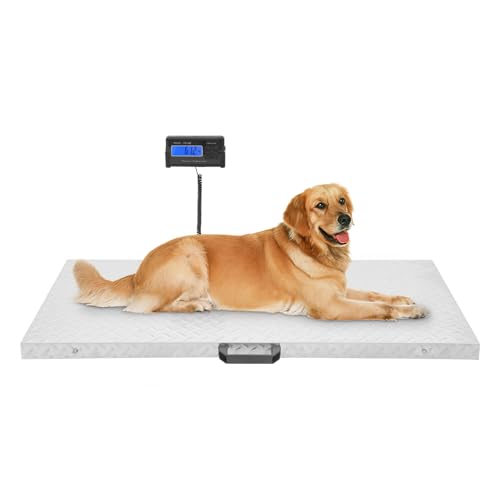 Báscula para perros grandes 1100 lbs con plataforma antideslizante miniatura 1