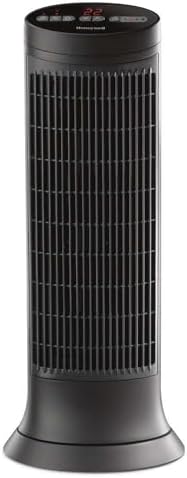 Honeywell Digital Ceramic Tower Heater, 1500 Watt, Black – Oscill...