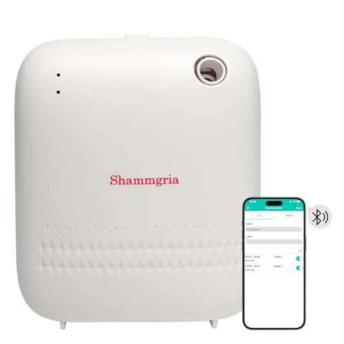 Battery-Powered Air Freshener Waterless Essential Oil Diffuser – 150mL Capacity, Smart Scent Diffuser for Rooms,Office & Commercial Use, Covers Up to 2000 sq.ft.Aromatherapy Scent Diffuser