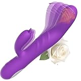 Purple Adult Tool for Women Today Silent Silicone Rabbit Ears Finger Pleasure Toy Set Games for Men and Women Adult Toys Soft Sensory Rechargeable Toys for Women Gift of Love