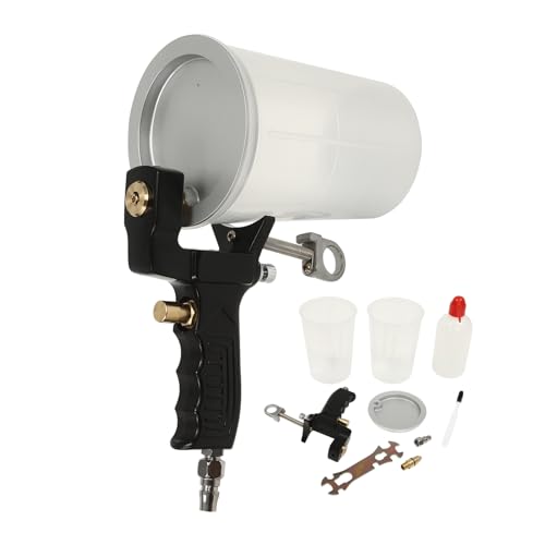 Gel Coat Spray Gun Gelcoat Dump Gel Coat Sprayer Air Spray Gun Painting Tool Kit for DIY Home Fiberglass Spraying Coating Tool 0.3-0.6Mpa with Spray Nozzles