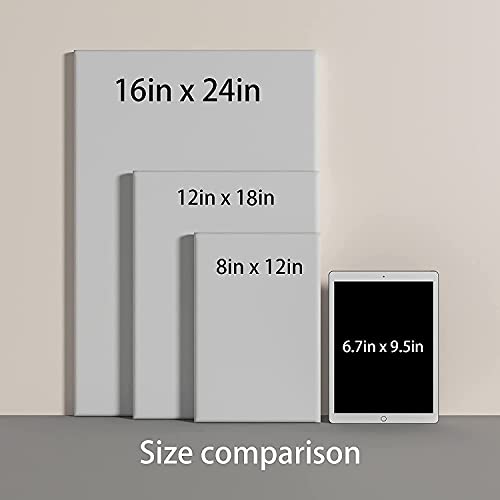 Kejpu Canvas Wall Art Modern Art Print Fruit Of The Spirit Wall Art,Farmhouse Wall Decor,Galatians 5 22 Christian Gifts Painting Artwork Wall Decor For Home Office Wooden Frame Ready To Hang 8"X12" #TOP3