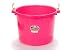 LITTLE GIANT PSB70HOTPINK PSB70 HOT Pink Utility Bucket, 70 Quart