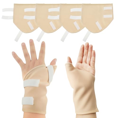 4 Pack Oil Wrap Pack for Hands, Oil Liver Wrap Pack Kit, Oil Wrap Organic Cotton Flannel, Reusable Oil Compress Wrap Pad