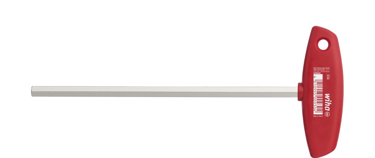 Wiha 00924 - Llave Allen con mango corredizo 334 6,0 x 350 mm Ref. 334060350