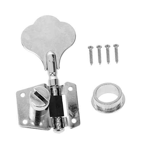 Garneck Replace Old Tuning Pegs Bass String Tuner Guitar Bass String Button Tuner
