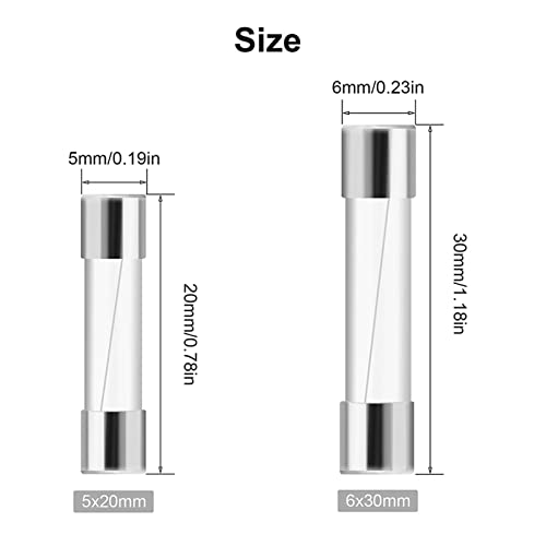 Fusibles en verre à soufflage rapide 250V pour protéger vos circuits