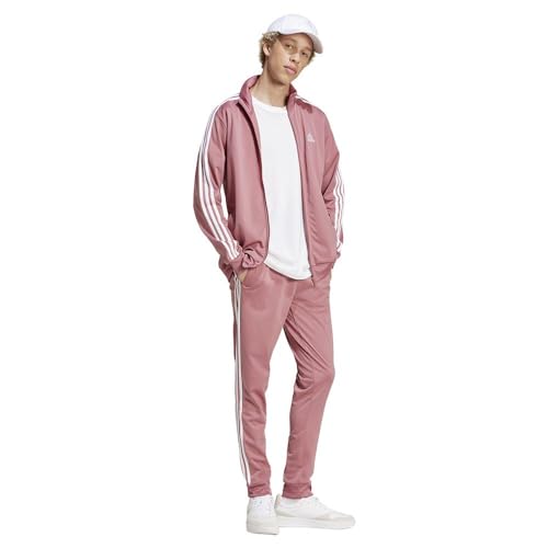 Image of adidas Mens Basic 3-stripes Tricot Track