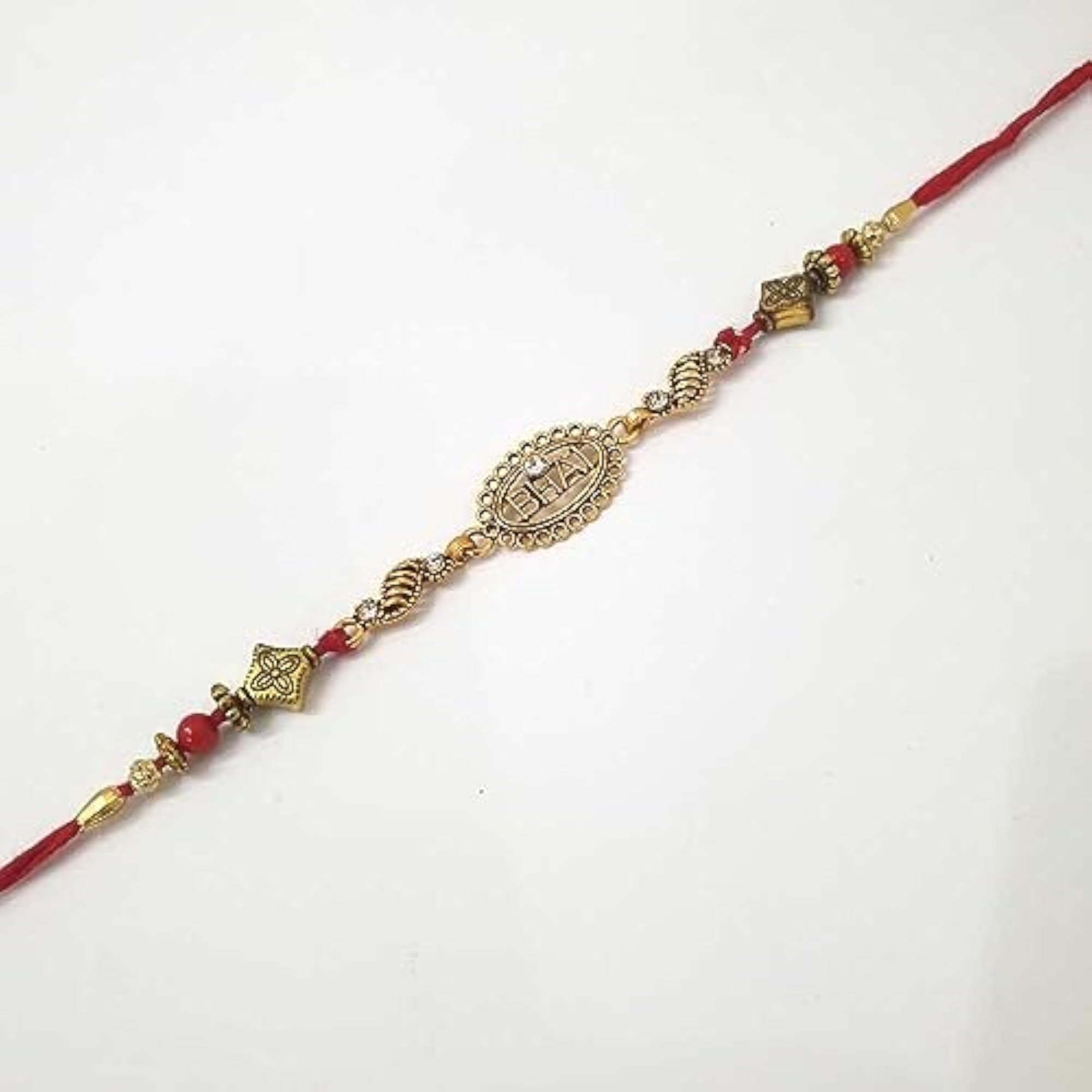 Bhai Rakhi Set with Stylish Watch & Greetings Card