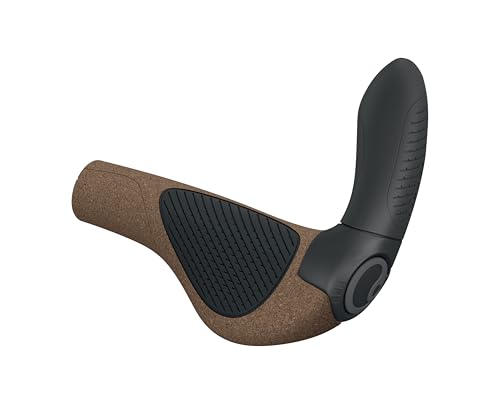 Puños para bicicleta Ergon Gp4 EVO de diseño unisex para adultos en color negro