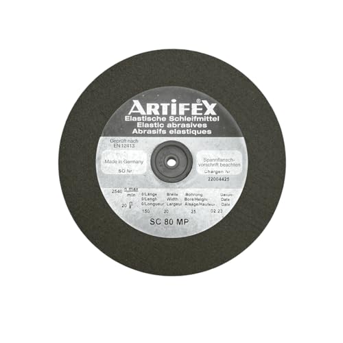 Disque Artifex SC 80MP en carbure de silicium élimine les vibrations de meulage grain 80