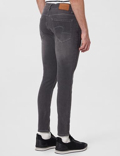 Image of Spykar Men's Kano Slim Fit Mid-Rise Jeans (Ankle Length)