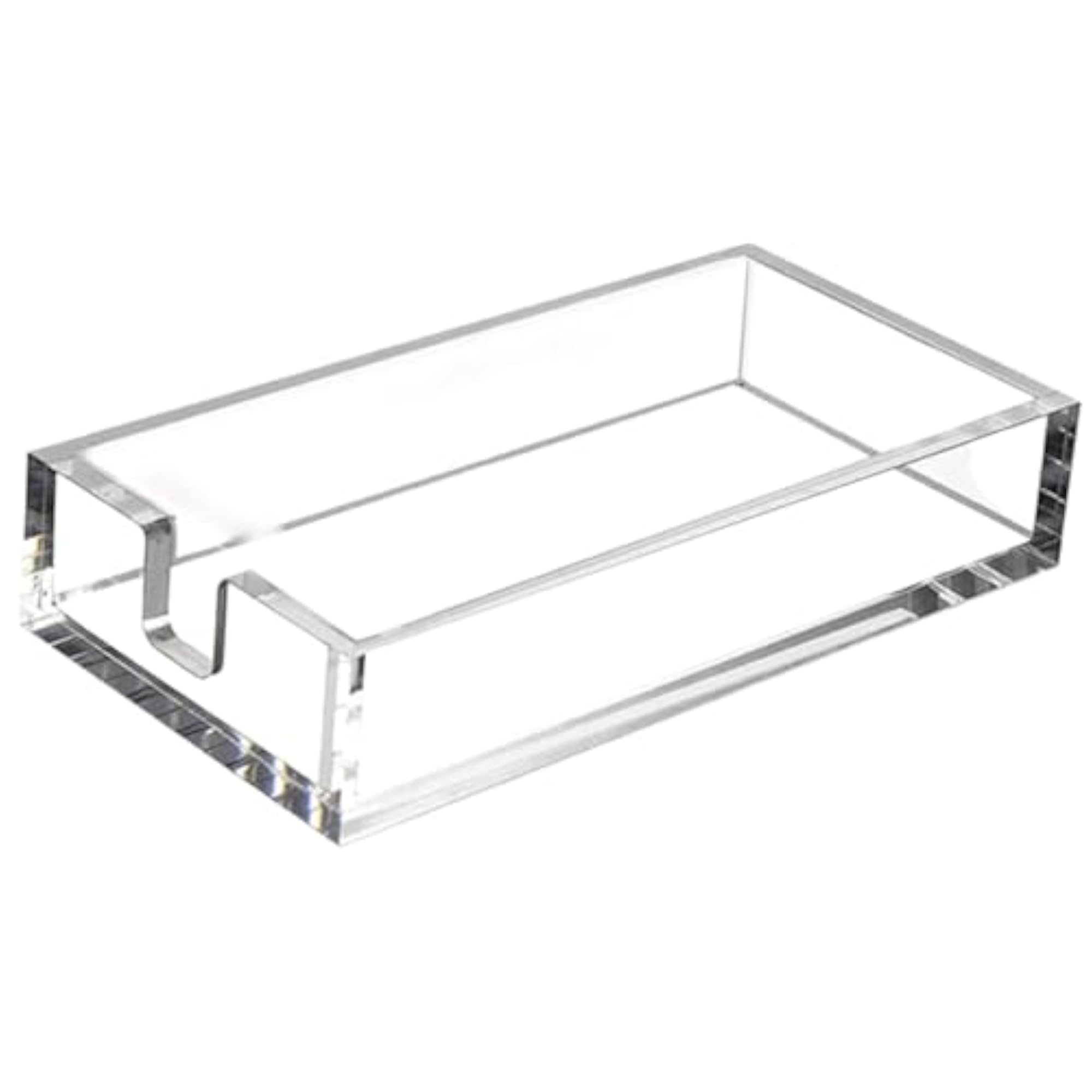 Sturdy Clear Tissue Case Napkin Holder for Dining