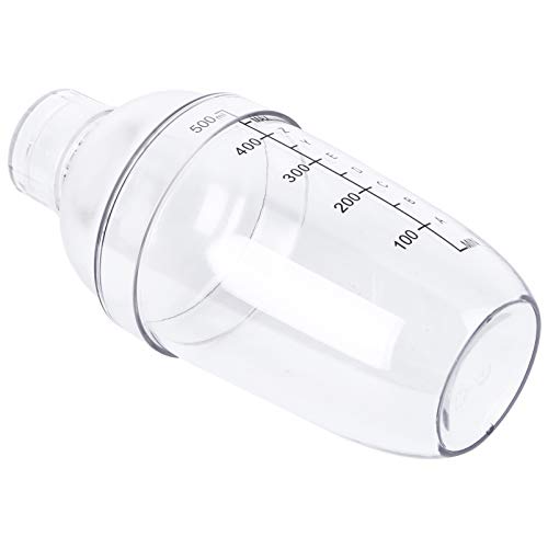 Cabilock Cocktail Martini Shaker Chá de Leite Copo Shaker Vinho Shaker Drink Mixer de Plástico Claro