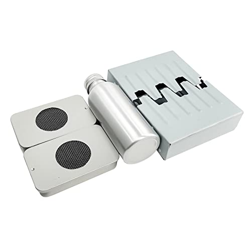 kowaku Mini Alcohol Camping Stoves Set Accessories Portable Alcohol Furnace Picnic Tool Camp Stoves for Patio Fishing Mountaineering Hiking Outdoor, A