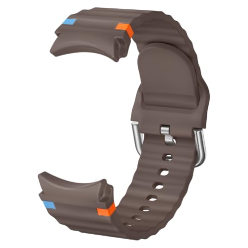 Image of Suitisbest Compatible for Samsung Galaxy Watch 7 /6 /5 /4 /FE Strap, 40mm 44mm 45mm /Watch 6 4 Classic 4 42mm 46mm 43mm 47m,Silicone Sport Straps No Gap Men Women