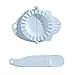 Price comparison product image DIY Dumplings Maker Tool Wheat Straw Jiaozi Pierogi Mold Dumpling Mold Clips Baking Molds Pastry Kitchen Accessories (Blue)