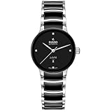 Rado Centrix Automatic Diamonds Unisex with Black Dial, Date Display and Swiss Automaitc Movement
