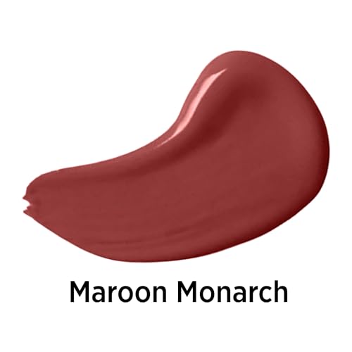 Image of Revlon Touch & Glow Everyday Matte Liquid Lipstick|Lightweight, Transferproof, Kiss Proof, Non Sticky infused Vitamin E|Parabeen & Sulphate free -Maroon Monarch (Pack of 2)