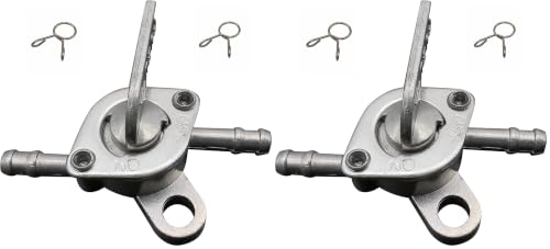Image of Inline Gas Fuel Petcock Shut Off Valve 3 /16 for Baja Nini ATV Dirt Super Pocket Mini Bike Go Kart Motorcycle Tao Tao 50 70cc 110cc 125cc and Generators (Pack of 2)