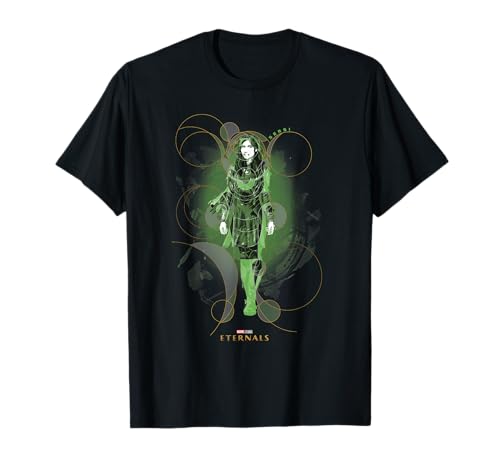 T-shirt Marvel Eternals Sersi poster t-shirt noir imprimé geek