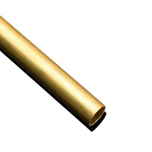 WUDOLI Brass Tube for DIY Projects Round Diameter 2mm to 20mm Lengths 200mm 300mm 500mm Precision Cutting for Versatile Application Industry(300mm 9mmx7mm)