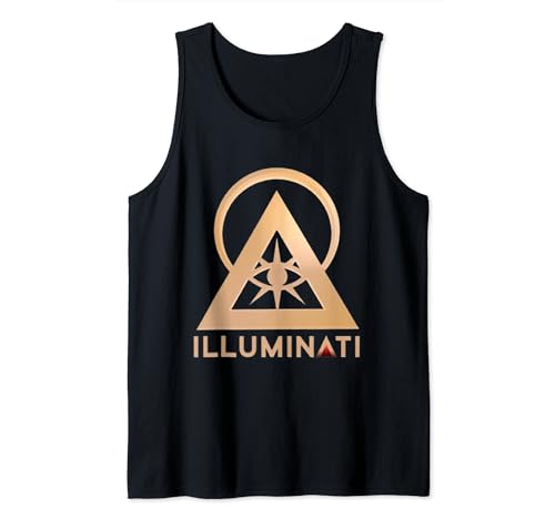 Diseño secreto Illuminati Gold Elite Camiseta sin Mangas