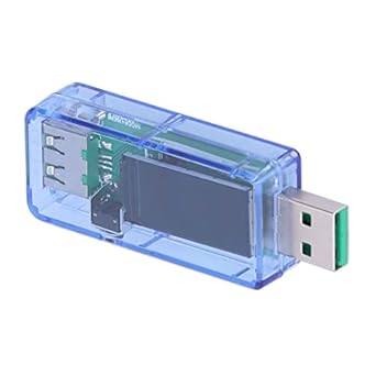 USB Tester, Wireless Connection 3.80V-32.0V 5A Interface USB Voltage Current Testers for(Translucent)