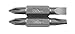 Irwin Tools 93503 Number 1 Ph/6-8 Slotted Double-End Bit x 1-1/2", Fastener Drive