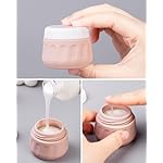 Travel Bottles for Toiletries 8 Pack, Travel Size Toiletries, Tsa Approved Travel Size Containers 3oz, with Travel Essentials Clear Bag, Leak Proof Silicone Squeezable Creams Jars - Image 3