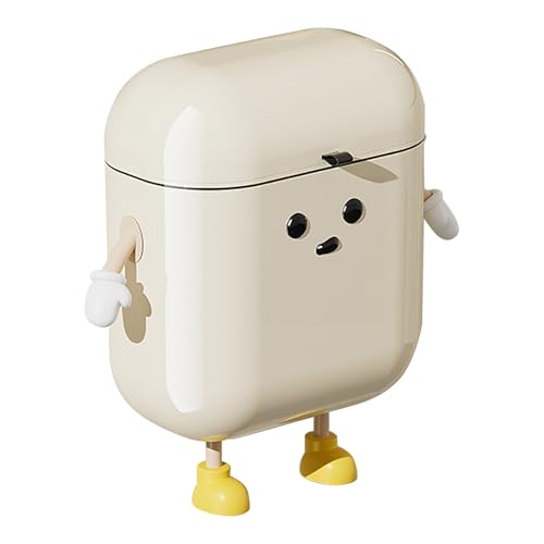 Poubelle murale plastique Aramox compacte avec fixation stable pour bureau - 6