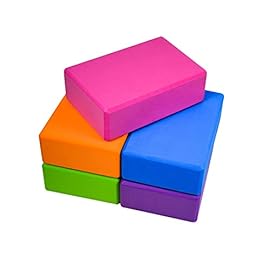 TOPOB 369 inch high Density 200g Non-Slip Dance Fitness Yoga Block (Color : Purple)