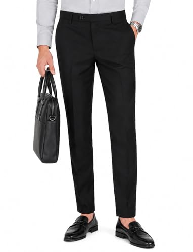 Image of SUNPOINT Formal Pants for Men Office Wear - Premium Regular Fit Formal Trouser for Men, Boys, Gents Bottom Formal wear for Office Meeting, Party, Gathering, Wedding