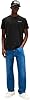 Tommy Jeans Mens TJM Slim Linear Chest Tee Ext Dm0dm21780 S/S T-Shirt, Black (Black), 4XL Plus UK #2