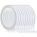 Chuangdi 8 Rolls Double-Sided Tape Adhesive Sticky Tapes for Scrapbooking, Photos, Invitation Cards, Paper, DIY Crafts and Office School Stationery Supplies, Each Roll 25 Yards Long, 1/4 inch Wide