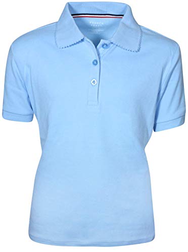 Image of French Toast Girl's Uniform Polo Short Sleeve Interlock (4 Pack)