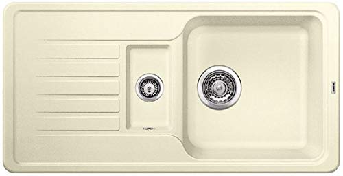 Holiday Deals 🛒 BLANCO FAVOS 6 S Silgranit Kitchen Sink Jasmine, 60 cm Unterschrank