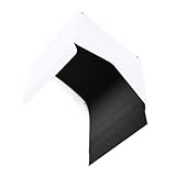 WOFASHPURET Portable LED Light Box Photography Tent 30cm with Foldable Design, Black and White Backdrops, Small Business Product Photo Studio Lighting for Jewelry and Electronics