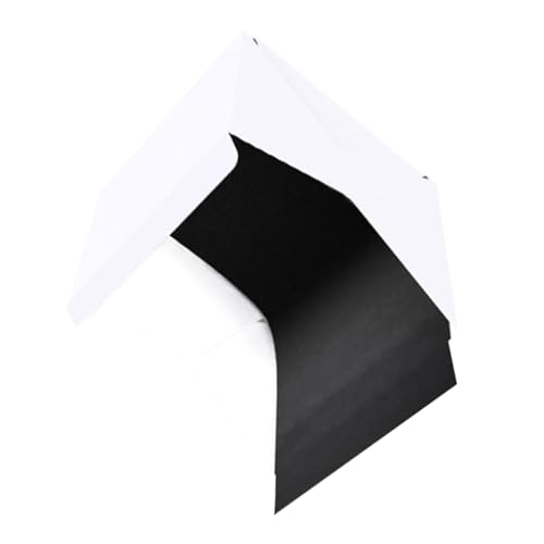 WOFASHPURET Portable LED Light Box Photography Tent 30cm with Foldable Design, Black and White Backdrops, Small Business Product Photo Studio Lighting for Jewelry and Electronics