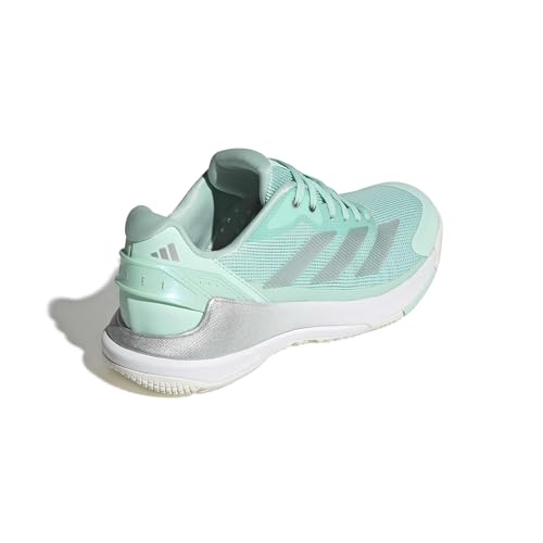 adidas Women's Crazyquick Lightstrike Padel, Clear Mint/Silver Metallic/White, 8 by adidas - Used condition - Image 4