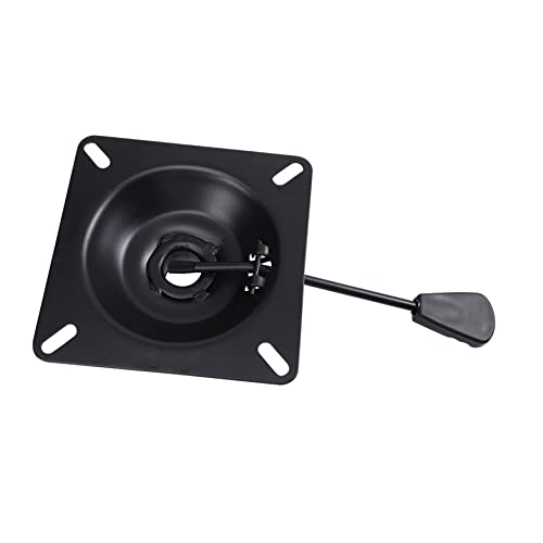 TEHAUX 1pc Hardware Seat Gas Adjustable Parts Plate Office Mechanism Bar Mount Tool Rotating for Tilt Stool Chair Replacement Lift Conting Control Swivel Heavy Executive Desk Base Duty