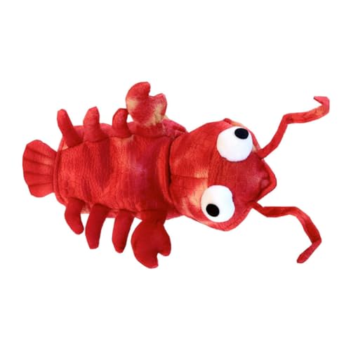 Disfraz de langosta rojo para perros talla XL