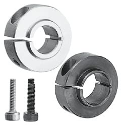 Shaft Collars for Bearing Inner Mount - Slit One Piece Clamp-on 20mm 1pc