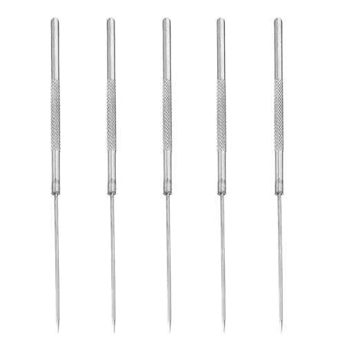 Aiguilles de dissection de haute précision en acier inoxydable lot de 5