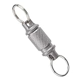 DONGKER Titan Schlüsselanhänger, Doppelend Swivel Schlüsselanhänger, Schnellverschluss Multi-Tool Schlüsselhalter fürTasche, Geldbörse und Gürtel