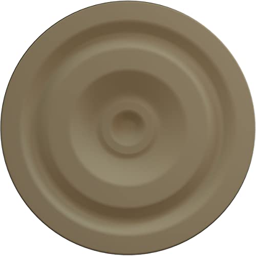 Image of 9 5 /8 inchOD x 1 1 /8 inchP Maria Ceiling Medallion (Fits Canopies up to 1 3 /4 inch), Pearl White