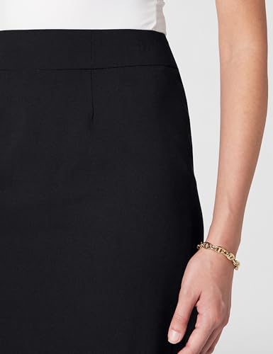 Image of Calvin Klein Womens Centerback Zipper Velvet Wear to Work Suits Skirt