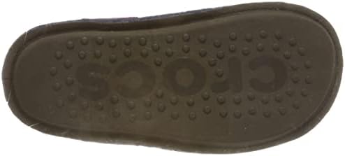 Crocs Kids' Classic Slipper | Fuzzy Slippers, Cerulean Blue, 4 Toddler | Image 3