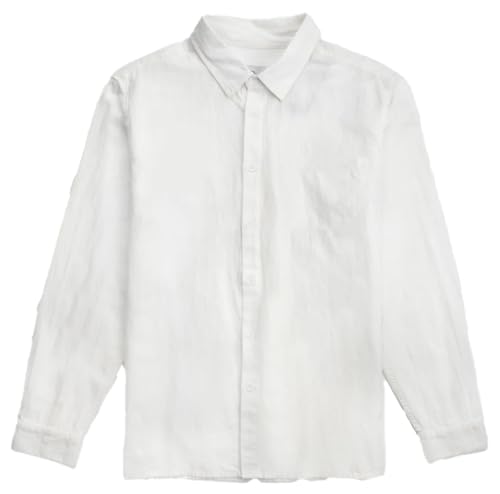 white christmas dresses Classic Linen LS Shirt Sand XL main image 1