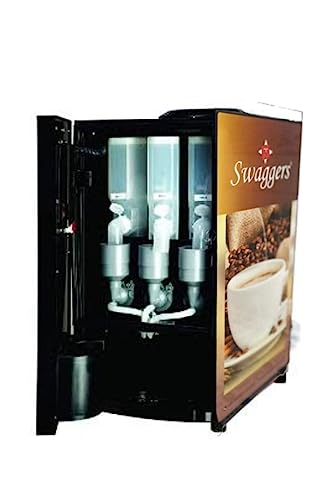 Image of Swaggers Tea /Coffee /Soup Vending Machine -3 Options Suitable for Office /Factory /Godawn /Home | Ready to Serve | No Milk Required(Free Sample Premix) !!1 Year Warranty!